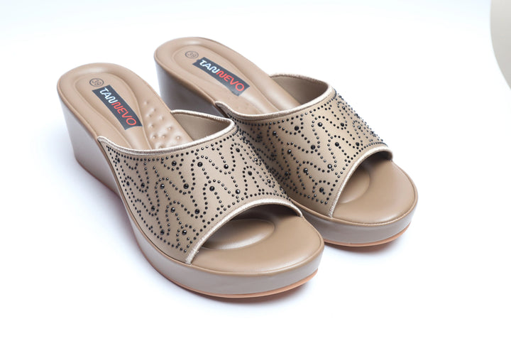 Classic Khaki Comfort Medicated Slipper