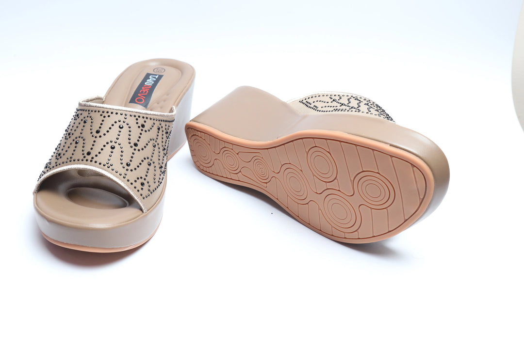 Classic Khaki Comfort Medicated Slipper