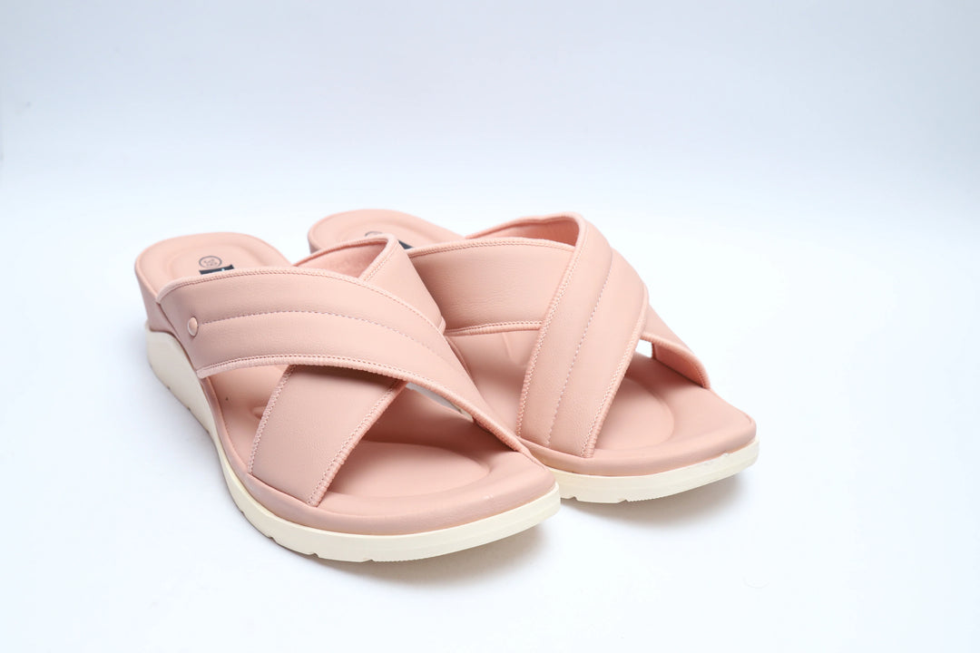 Elegant Pink Fashion Medicated Slipper