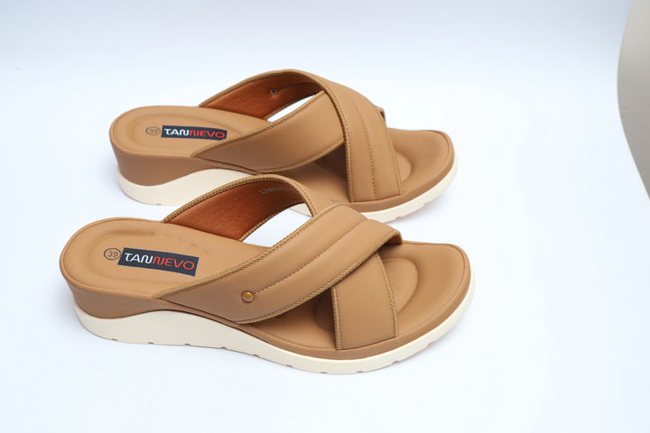 Elegant Khaki Fashion Medicated Slipper