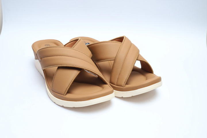 Elegant Khaki Fashion Medicated Slipper