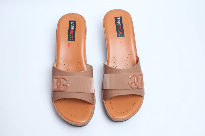 Premium Brown Casual Medicated Slipper