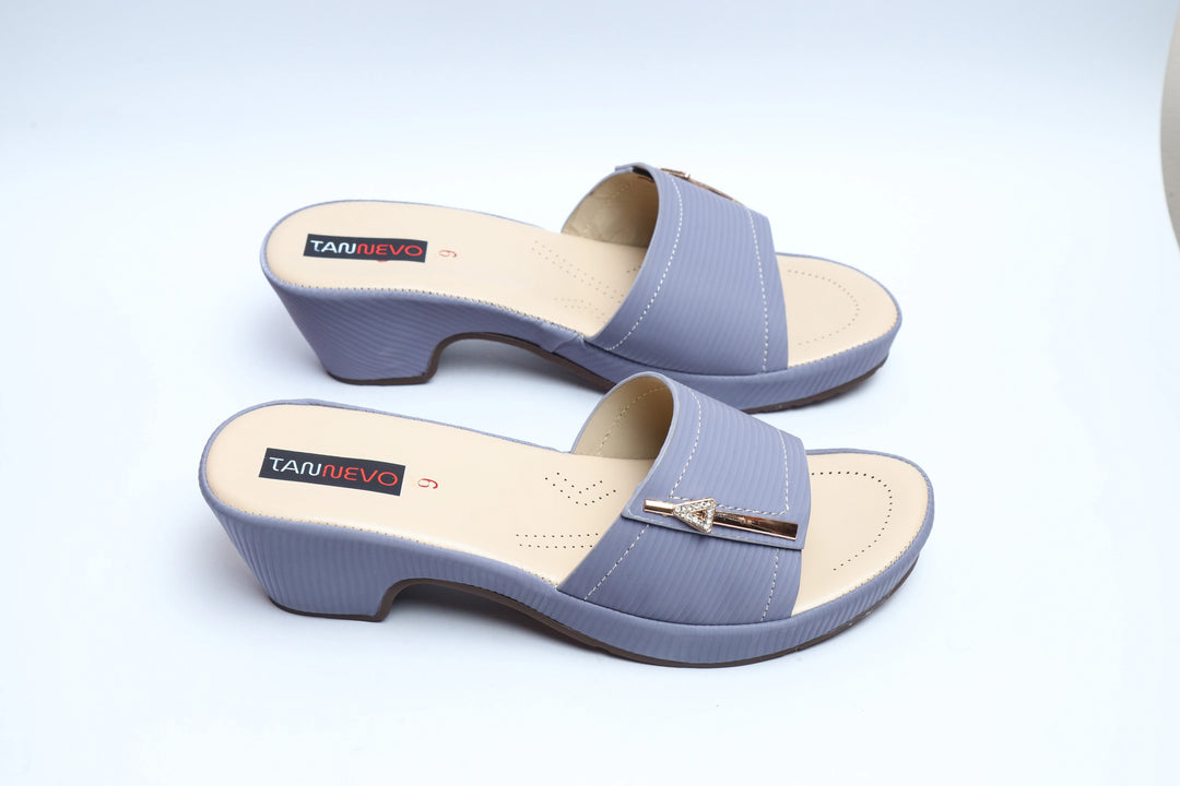 Stylish Blue Comfort Medicated Slipper