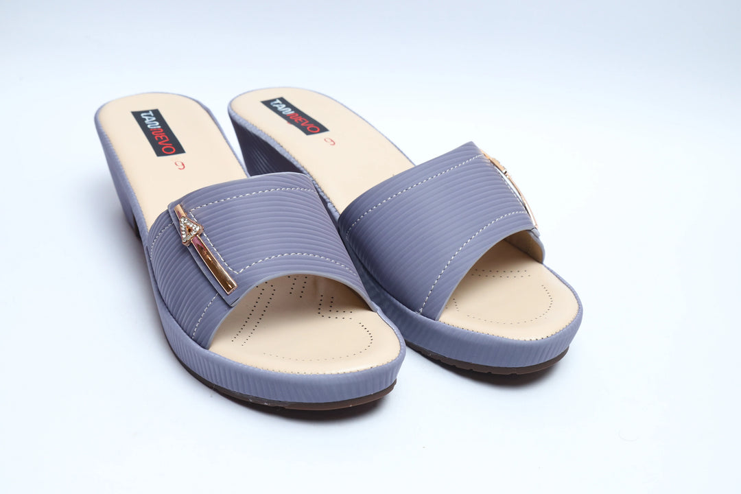Stylish Blue Comfort Medicated Slipper