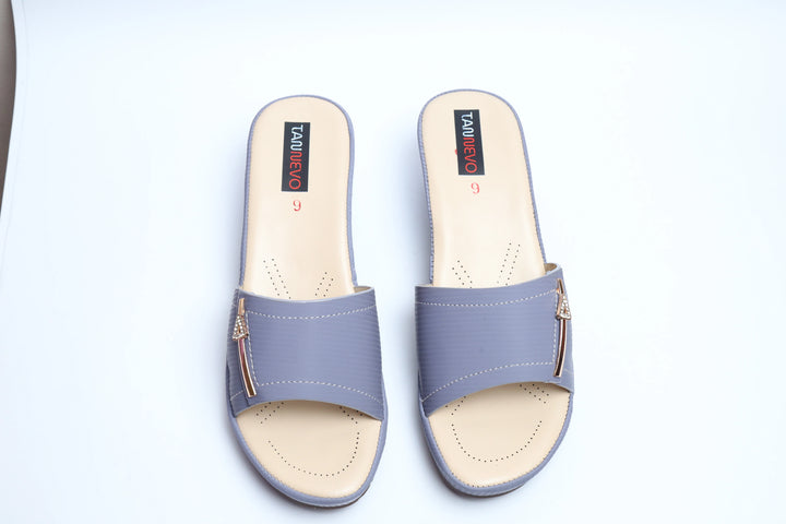 Stylish Blue Comfort Medicated Slipper