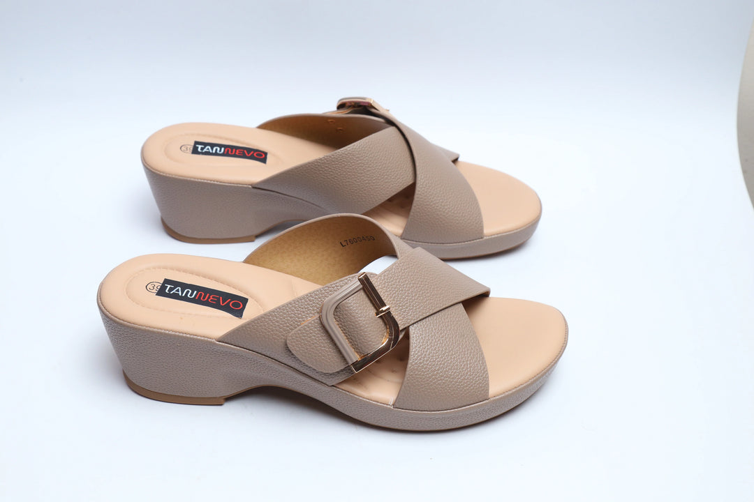 Khaki Elegant Premium Medicated Slipper