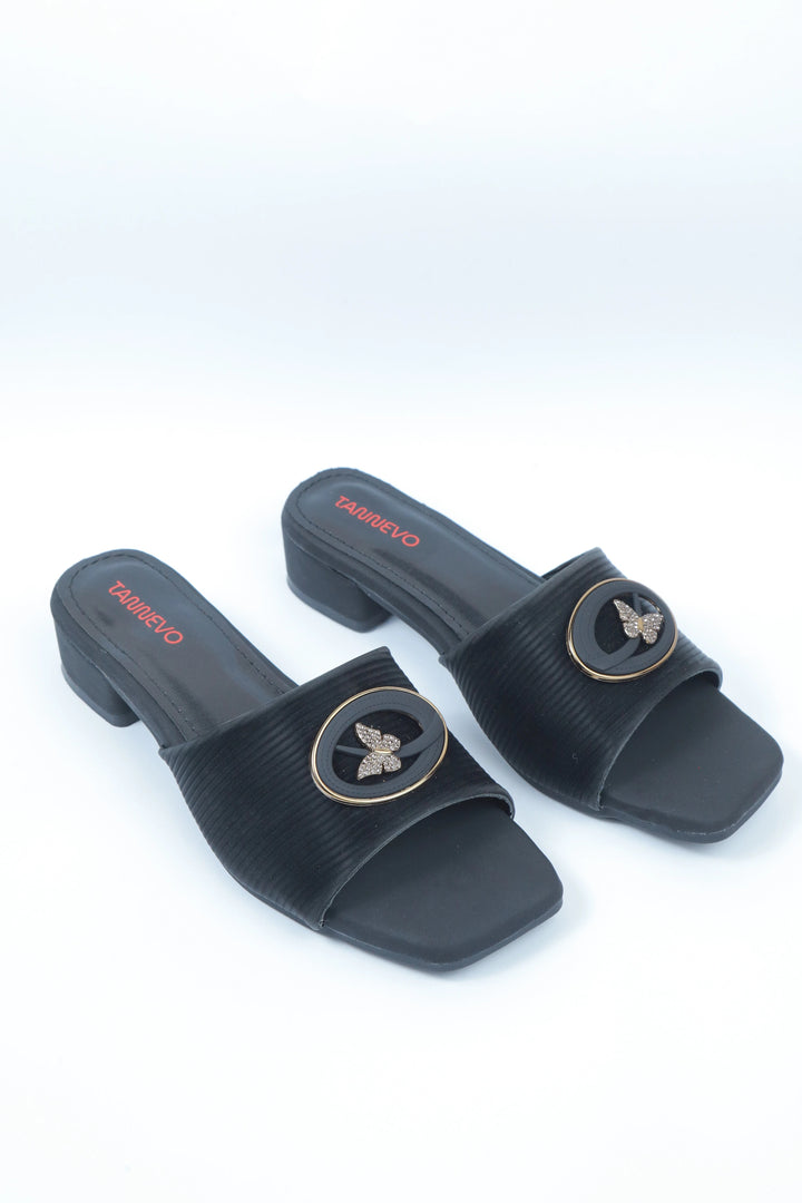 Black Modern Style Slipper