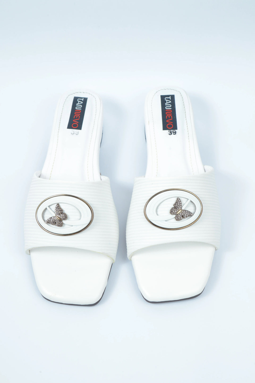 White Modern Style Slipper