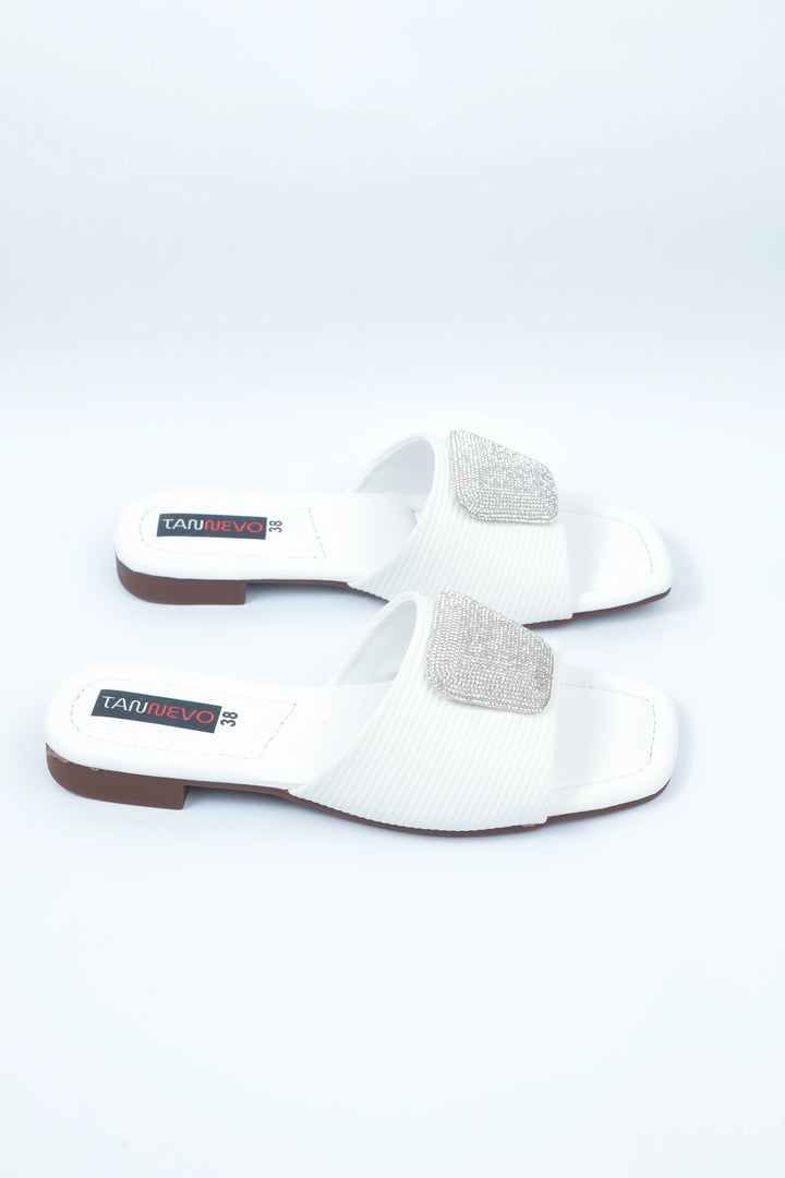 White Urban Comfort Slipper