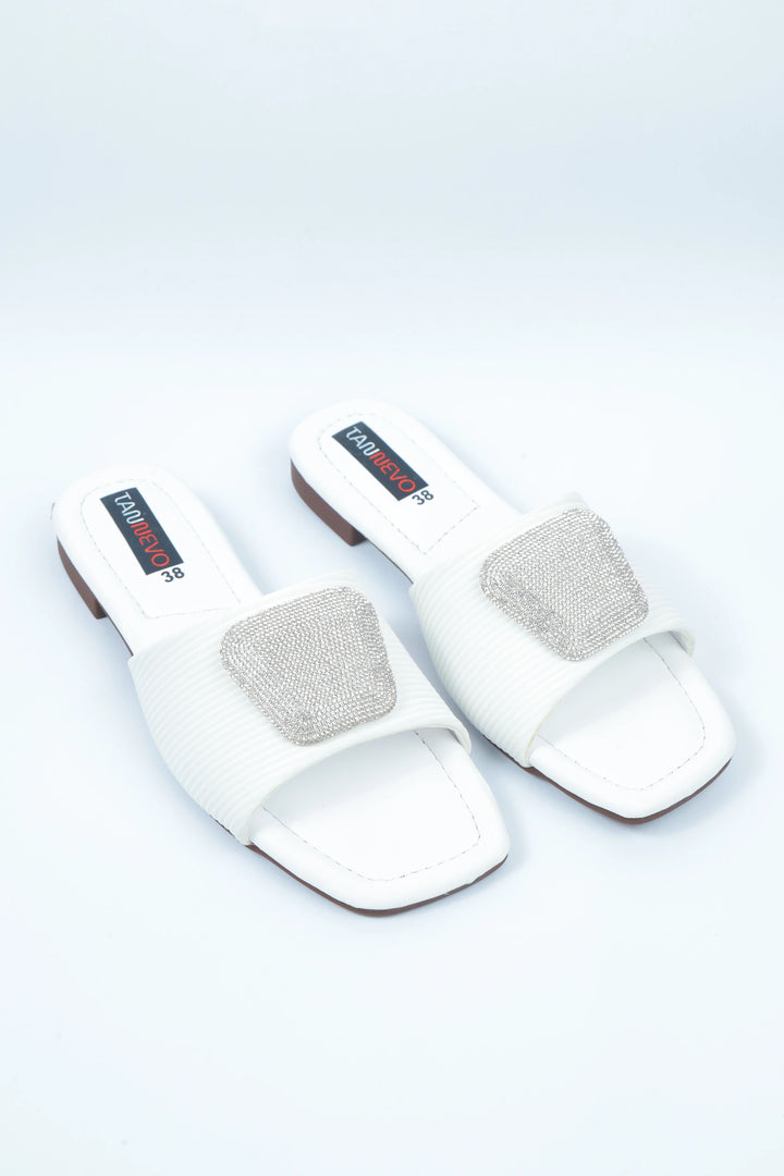 White Urban Comfort Slipper