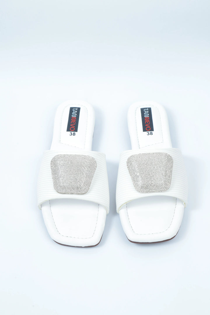 White Urban Comfort Slipper