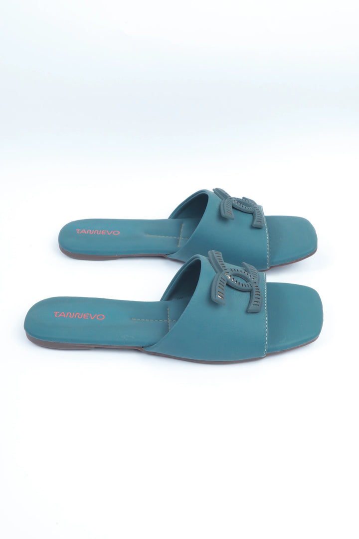 Green Casual Trend Slipper