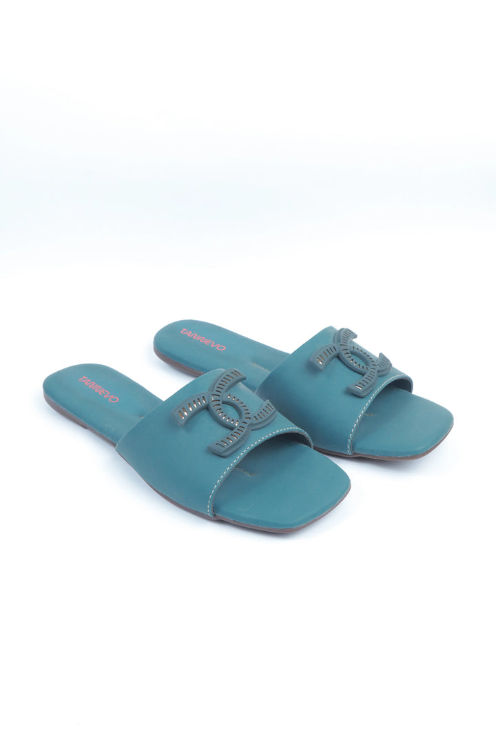 Green Casual Trend Slipper