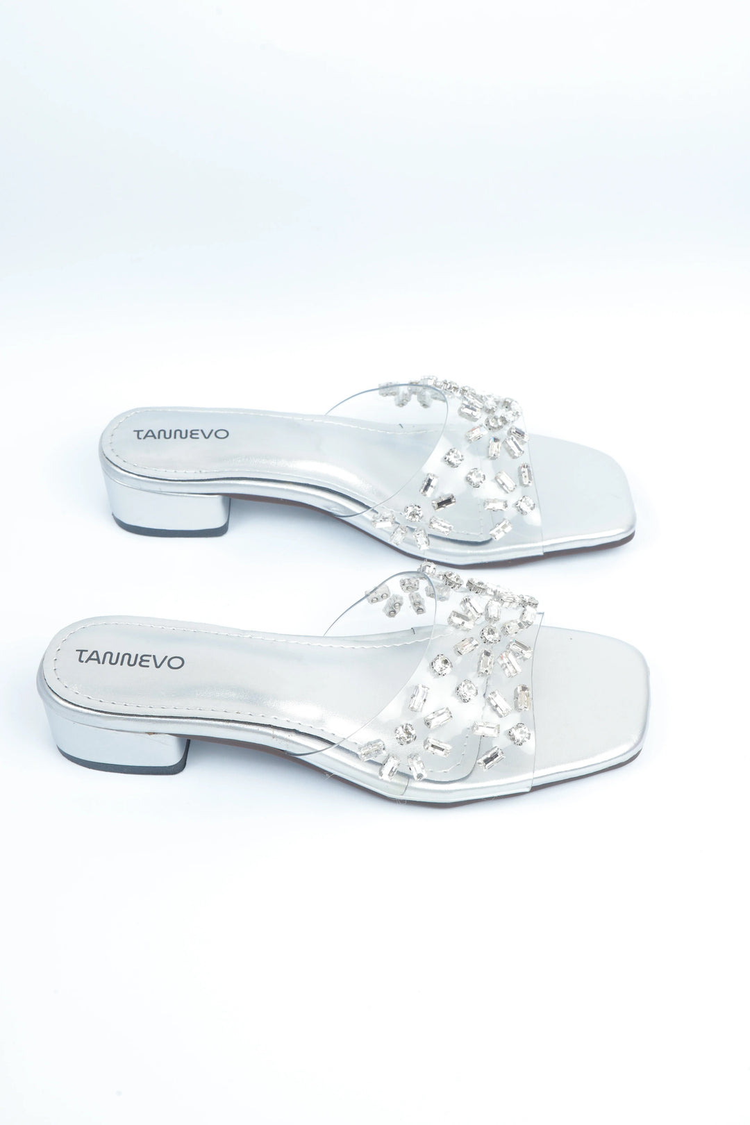 Silver Luxe Fashion Slipper