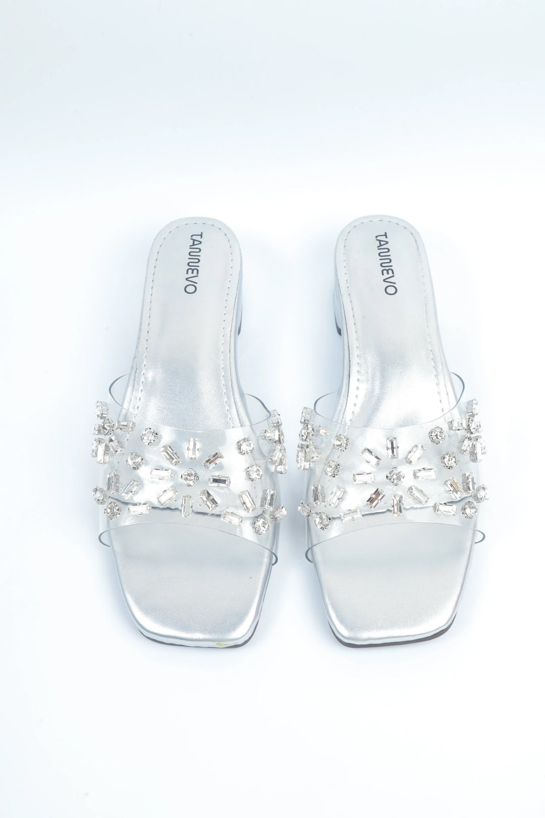 Silver Luxe Fashion Slipper