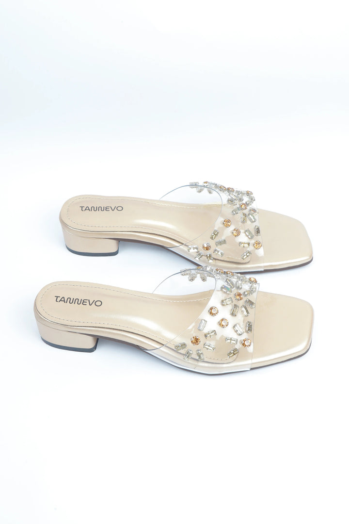 Gold Luxe Fashion Slipper