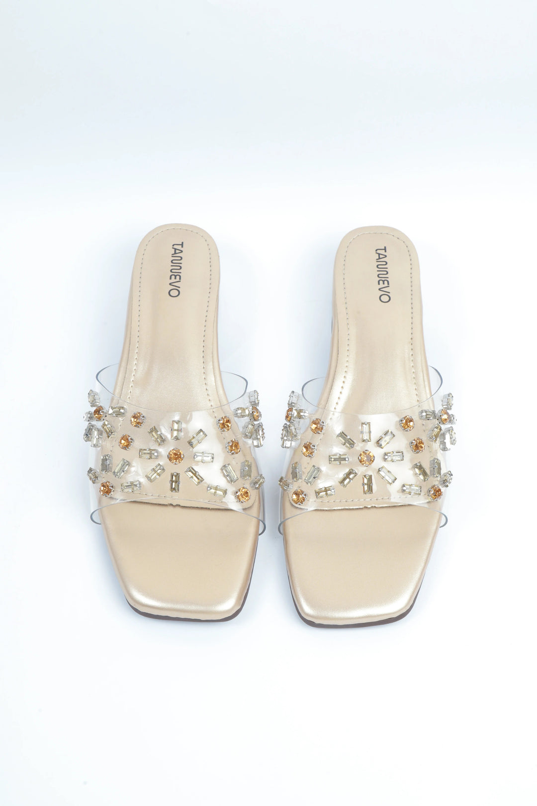 Gold Luxe Fashion Slipper