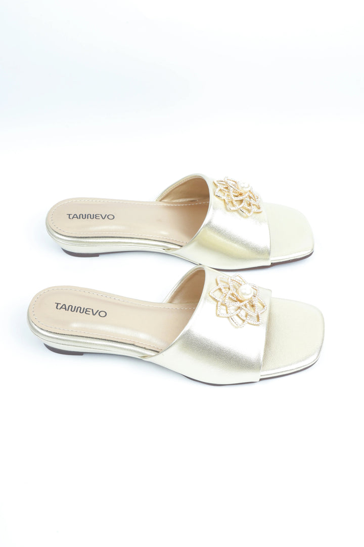 Gold Modern Luxe Slipper