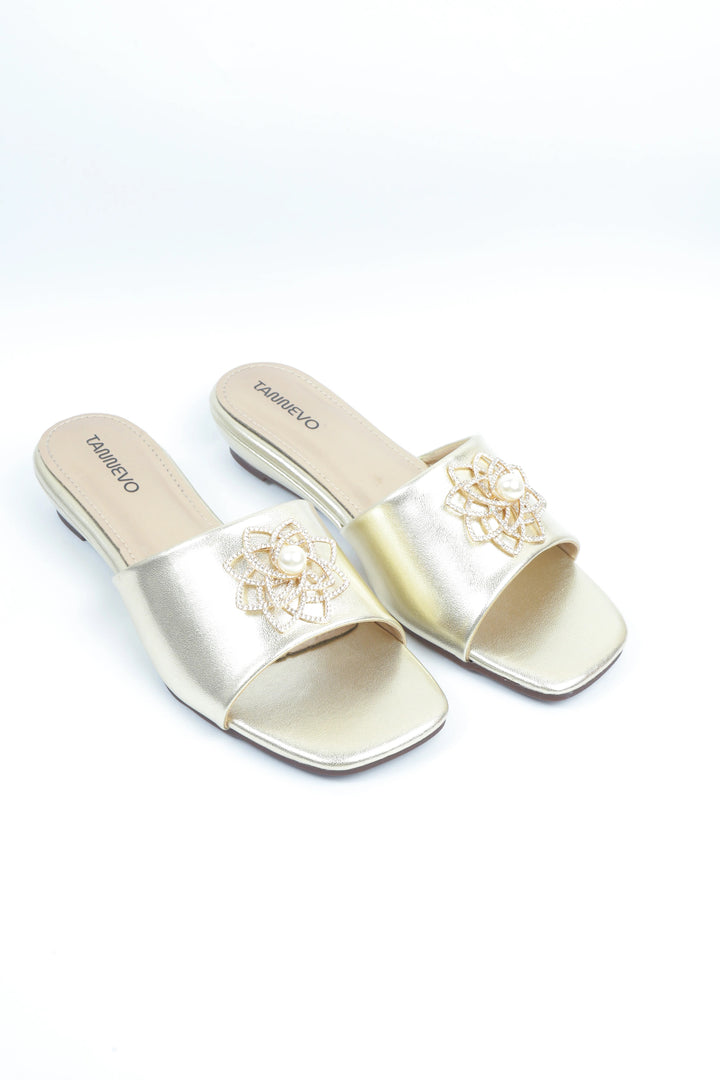 Gold Modern Luxe Slipper