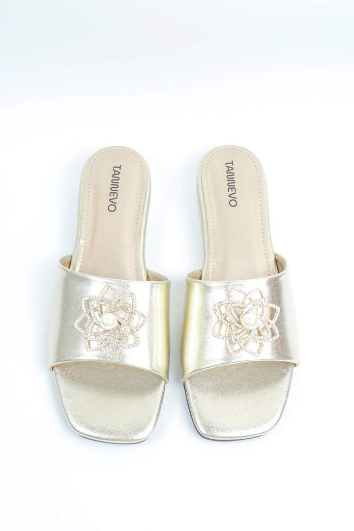 Gold Modern Luxe Slipper