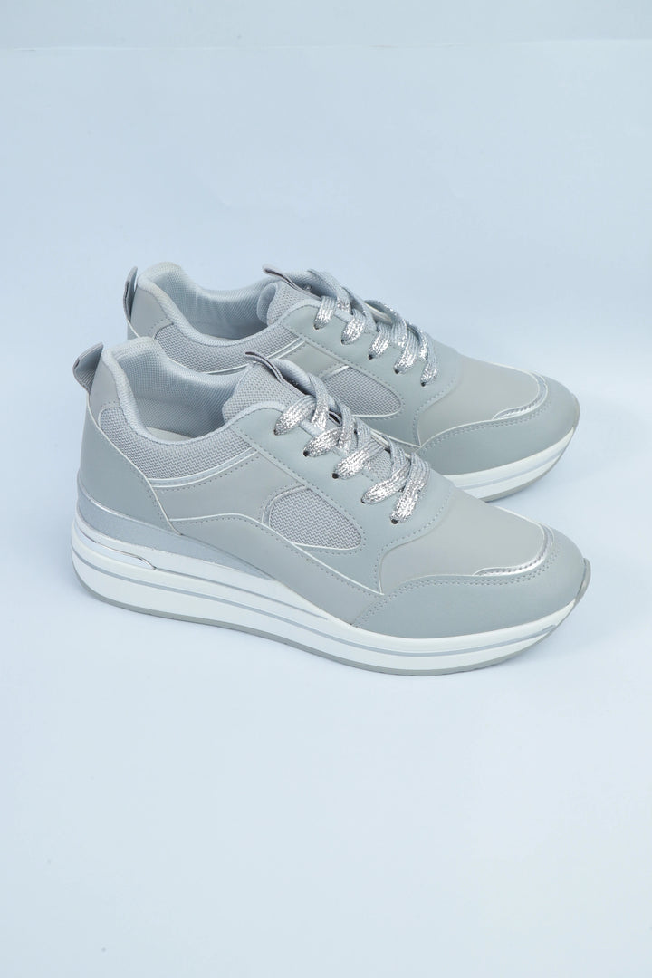 Grey Chic Performance Jogger Sneakers