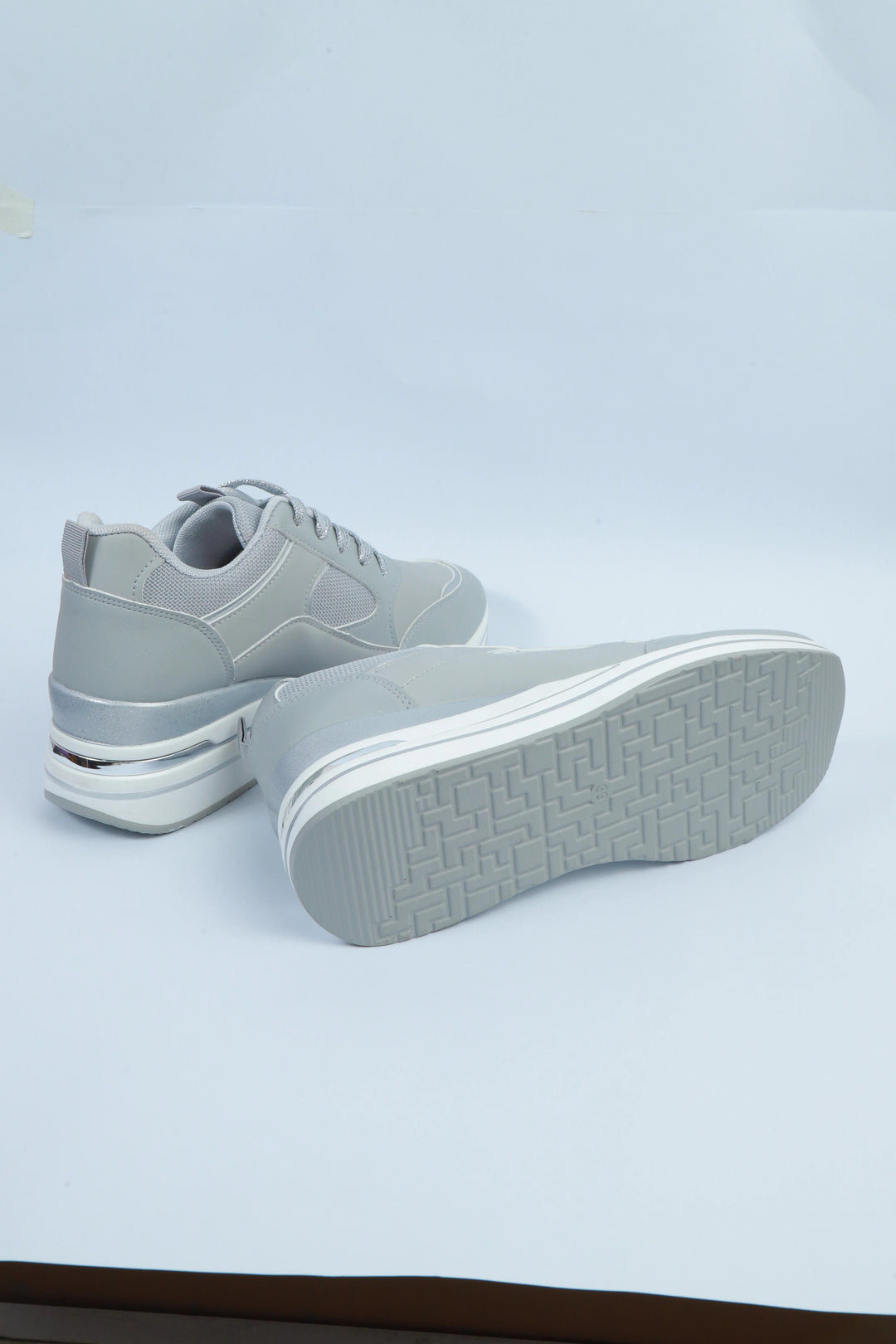 Grey Chic Performance Jogger Sneakers
