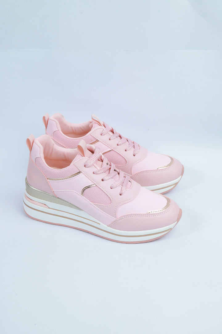 Pink Chic Performance Jogger Sneakers
