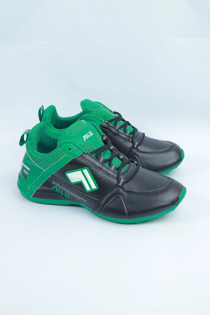 Green/Black Performance Sports Shoes