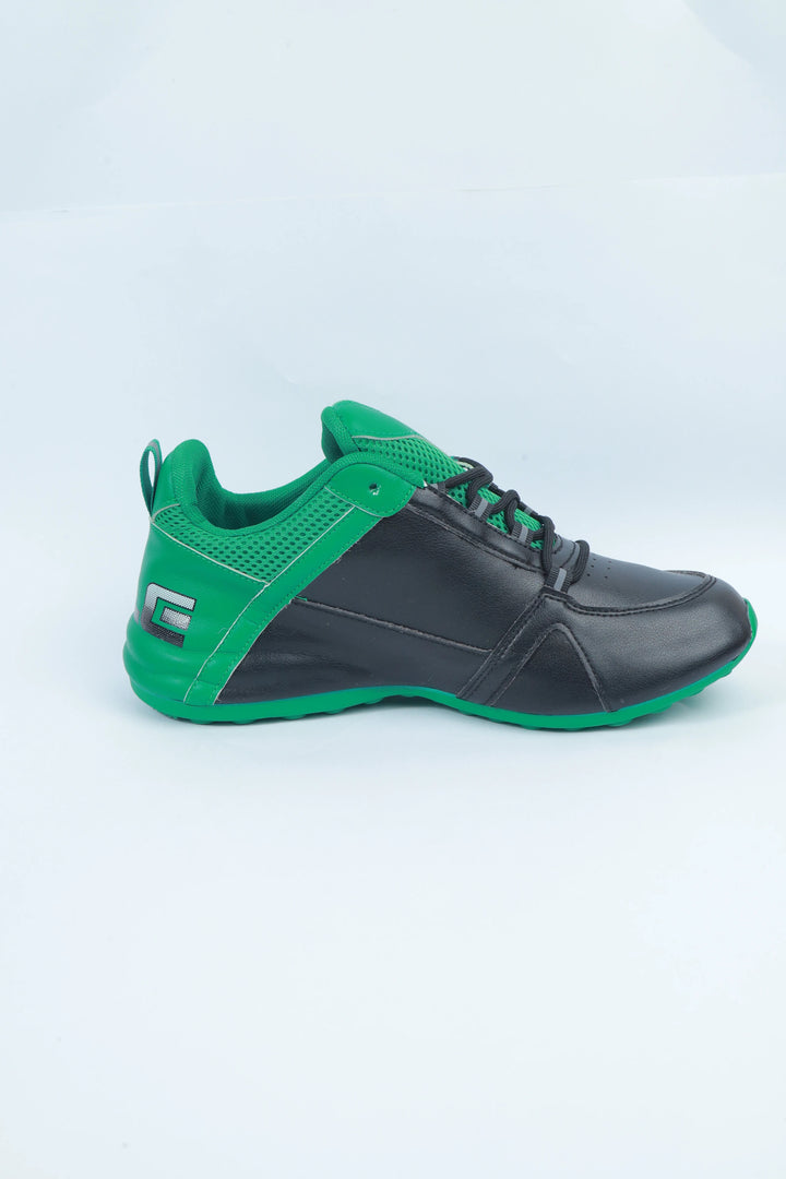 Green/Black Performance Sports Shoes