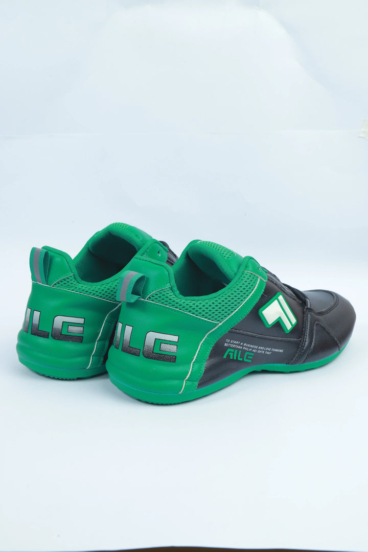 Green/Black Performance Sports Shoes