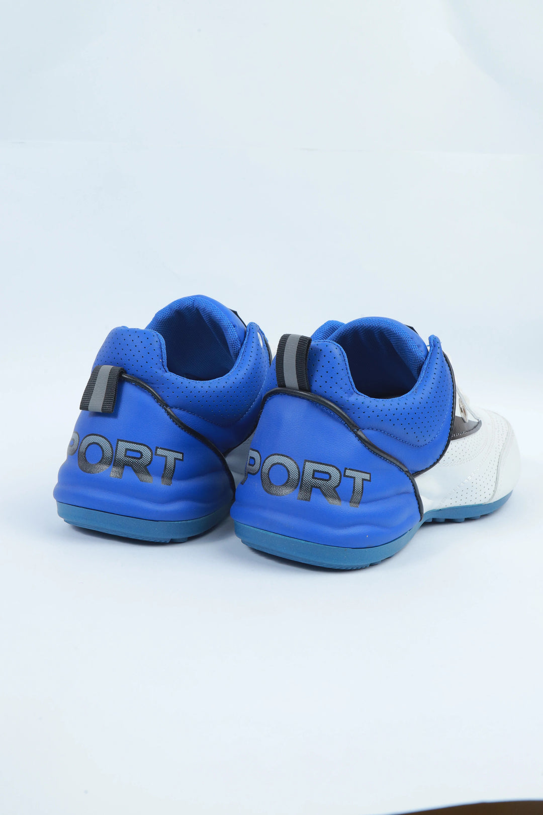 White/Blue Active Lifestyle Shoes