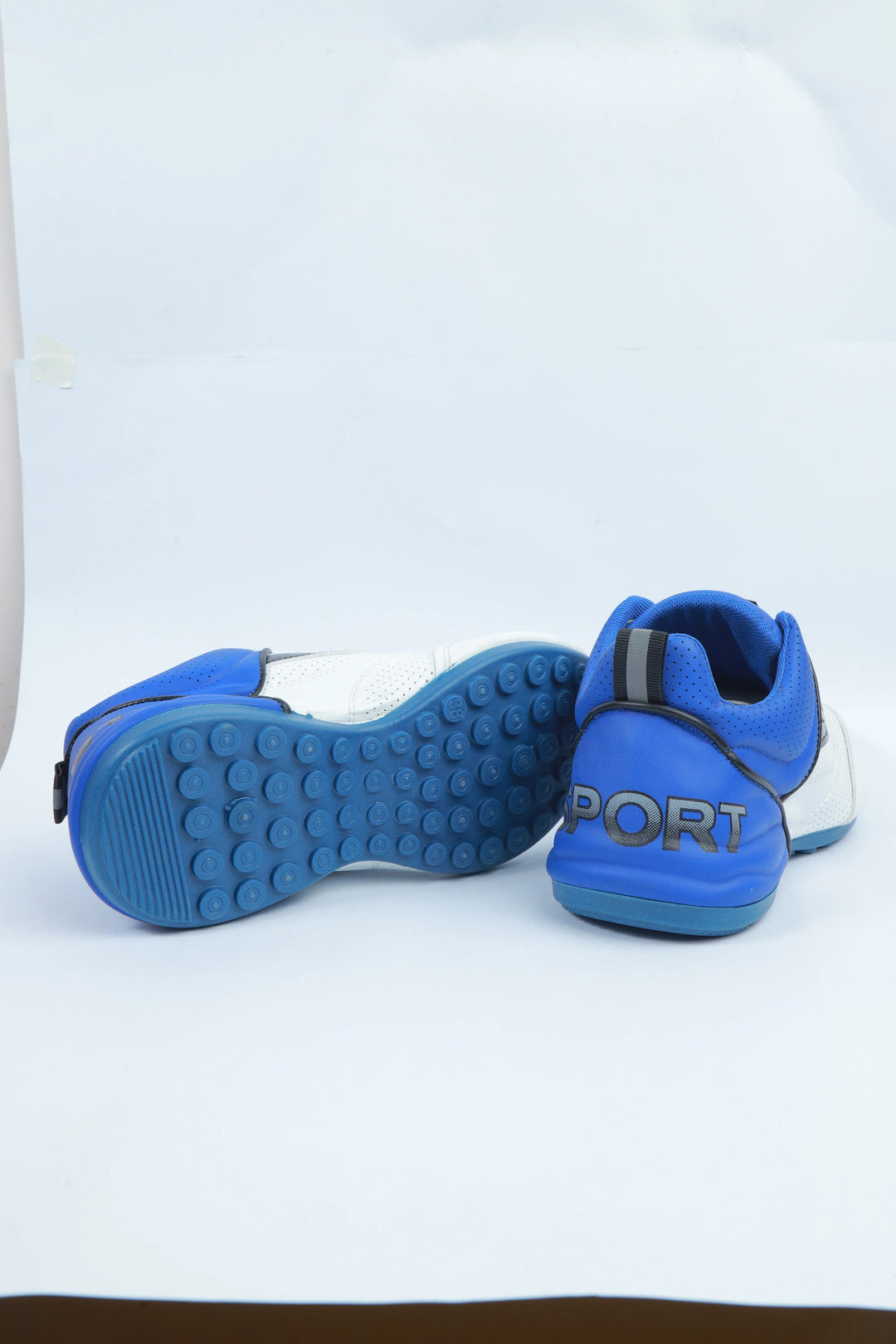 White/Blue Active Lifestyle Shoes