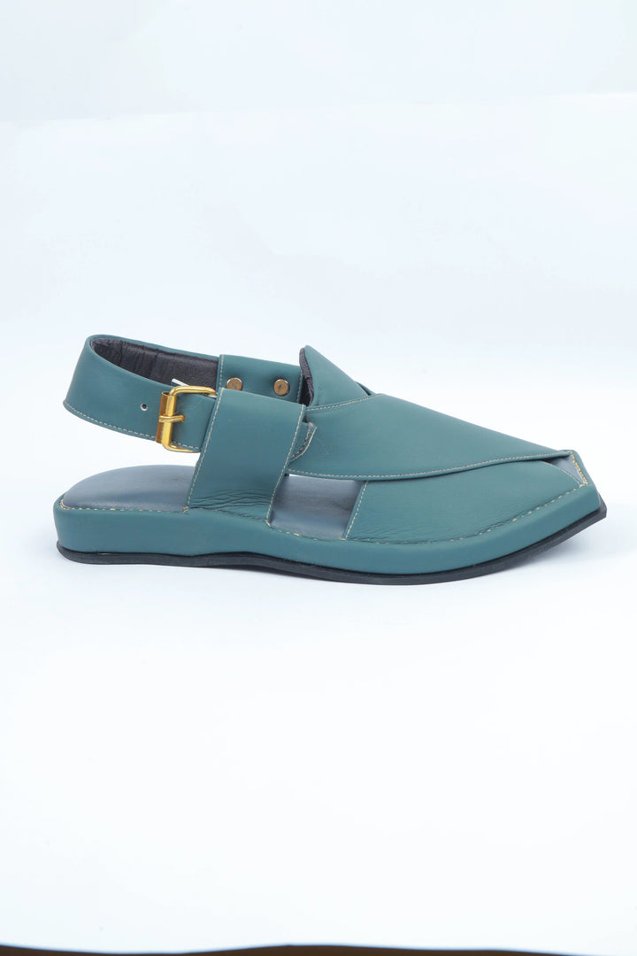 Grey Kaptan Classic Traditional Chappal