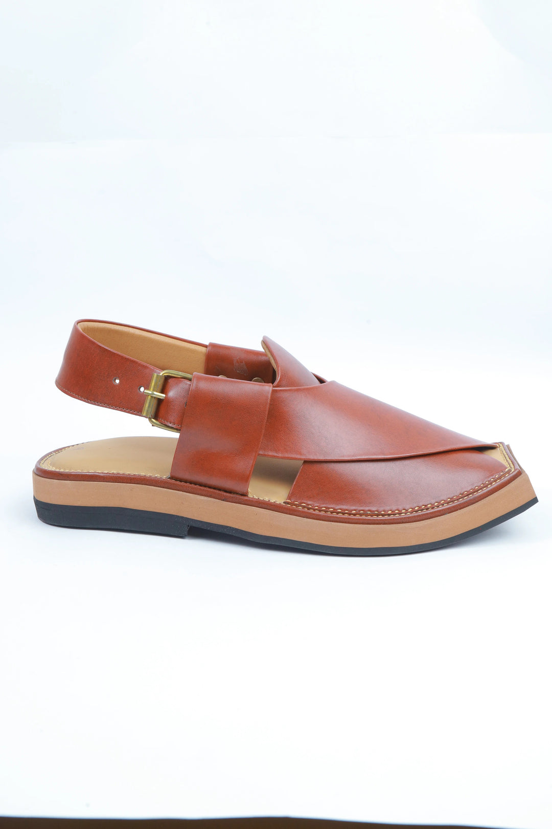 Tan Kaptan Classic Traditional Chappal