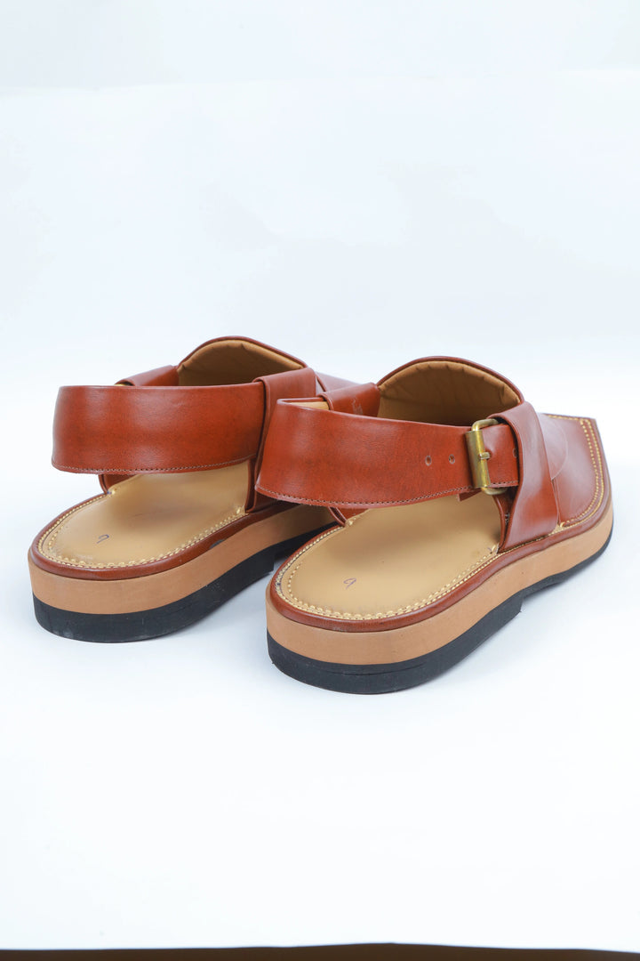 Tan Kaptan Classic Traditional Chappal