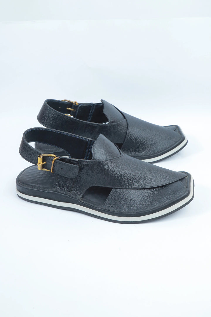 Black Smart Zalmi Comfort Walk Shoes