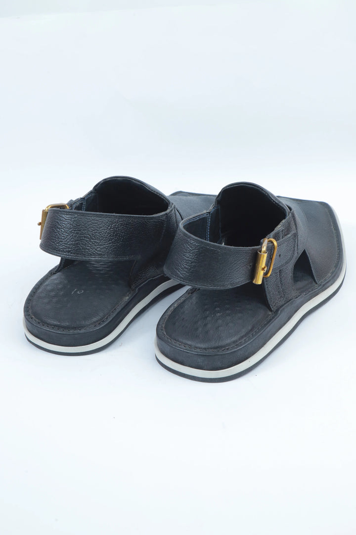 Black Smart Zalmi Comfort Walk Shoes