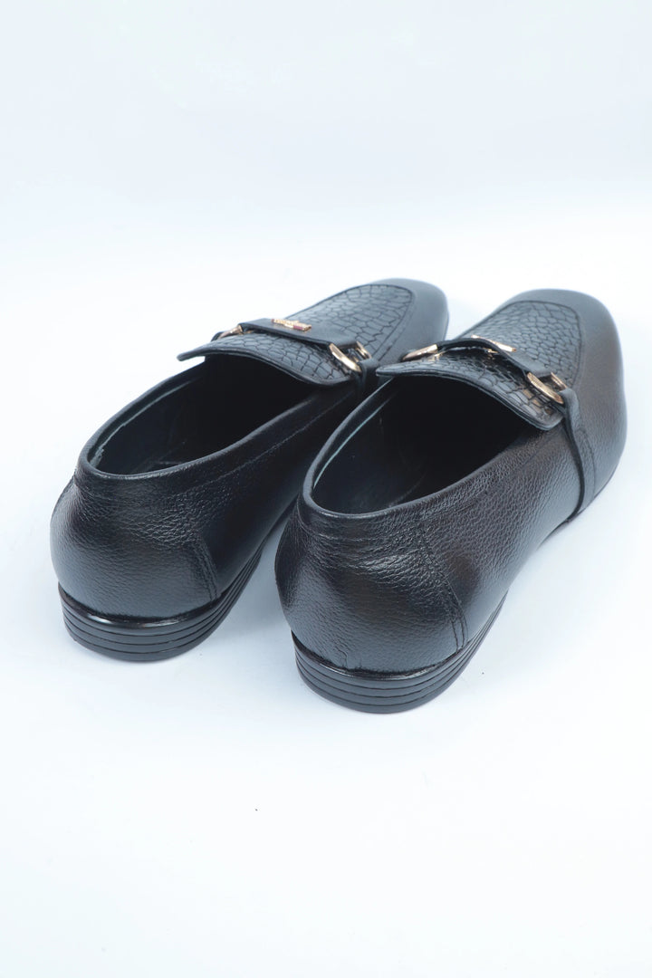 Black Minimalist Work Formal Shoes