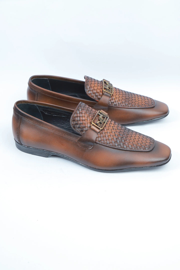 Brown Polished Executive Shoes