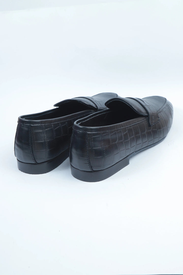 Black Premium Finish Dress Shoes