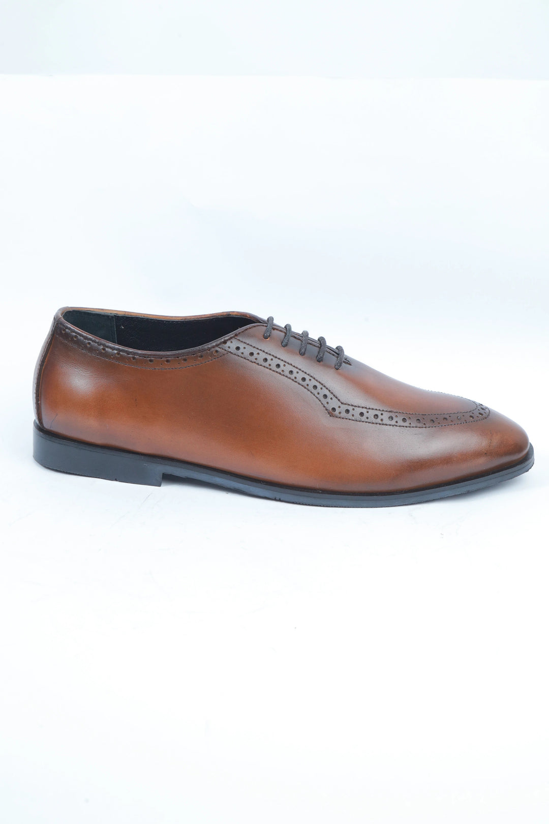 Brown Elegant Leather Formal Shoes