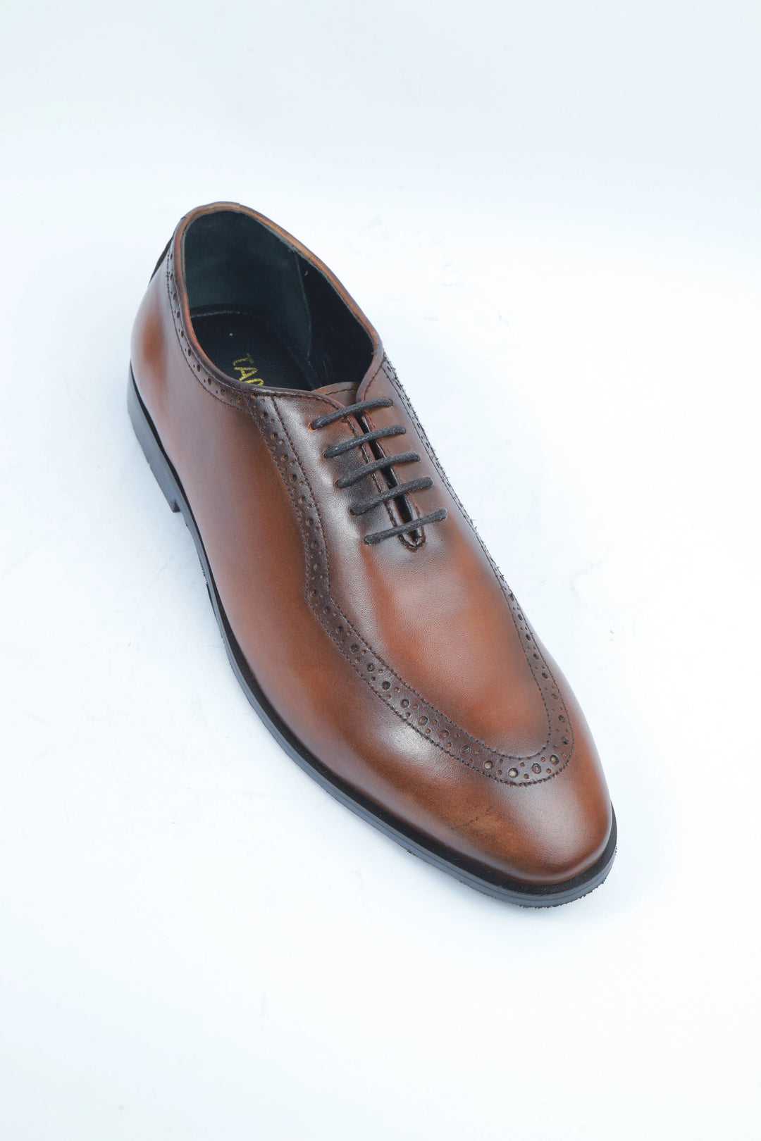 Brown Elegant Leather Formal Shoes