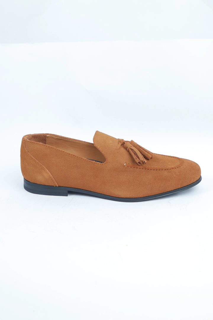 Tan Analine Leather Luxury Formal Shoes