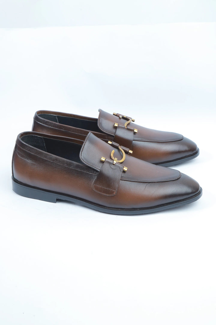 Brown Heritage Style Formal Shoes