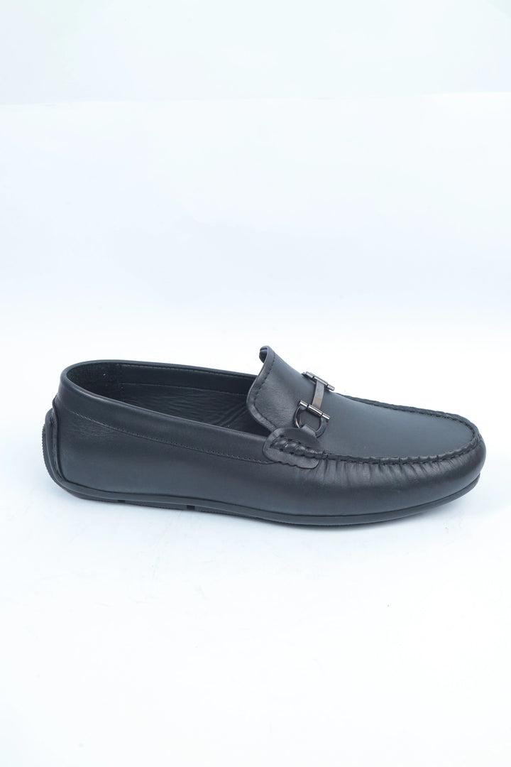 Black Classic Moccasin