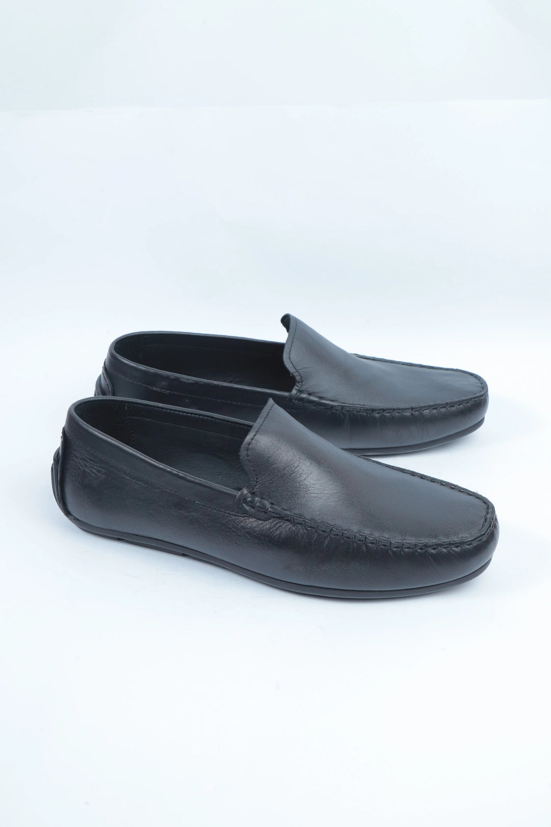 Black Penny Moccasin