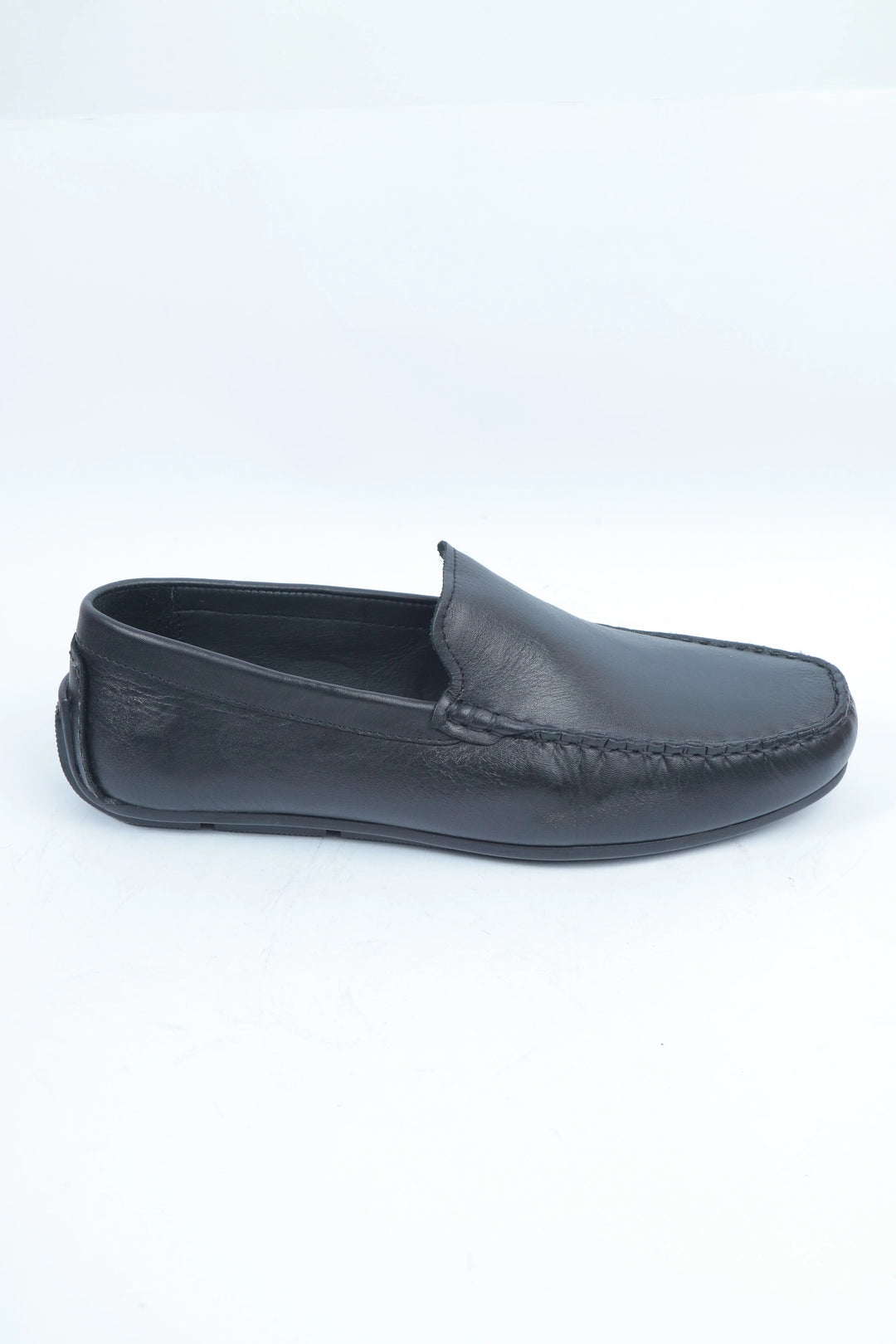 Black Penny Moccasin