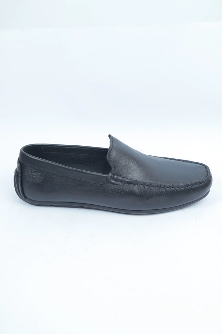 Black Penny Moccasin