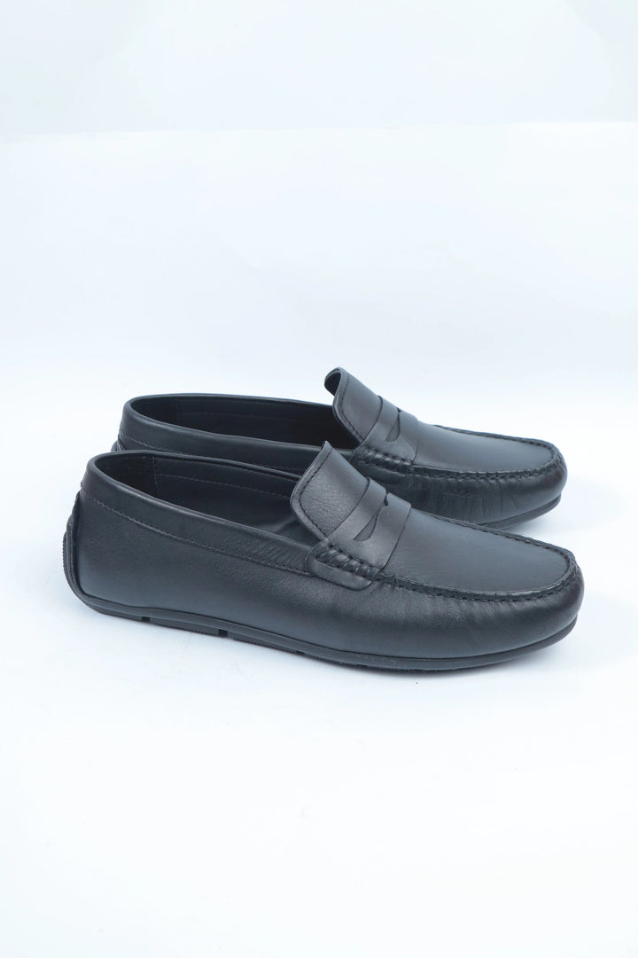 Black Driving Moccasin