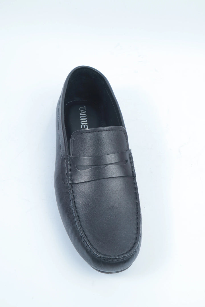 Black Driving Moccasin
